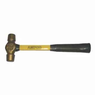 Ampco Safety Tools H-47FG 2 Lb. Hammer Df Mach W/Fbg Handle High Quality