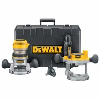 Trending Dewalt DW616PK 1-3/4 Hp Fixed Base/Plunge Base Router Combo