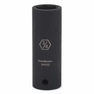Gearwrench 84557N 1/2" Drive 6 Point Deep Impact SAE Socket 1-1/16" Top Pick