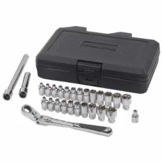 Same Day Shipping Gearwrench 891427 Set Pass-Thru XL Lck Flex 1/4Drive 27Pc