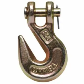 One Day Deal Campbell T9503415 5/16" Clevis Grab Hook-Grade 70- Yellow C (10 EA)