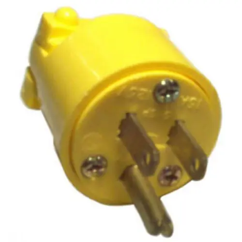 Hassle-Free Returns Southwire 59840000 3-Wire All Vinyl Replacement Cap 15-Amp Yell