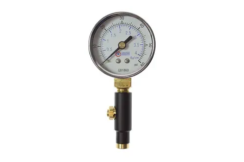 Crafted Coilhose Pneumatics TGB060 31871 0-60Psi Tire Pressure Gauge Dial Gauge