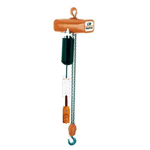 Cm Columbus Mckinnon 2407B 1 Ton 115 Volt Valustarelectric Chain Hoist 15‘ Cheap