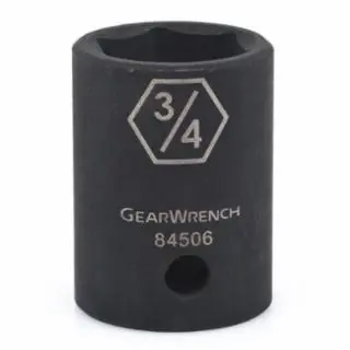 Gearwrench 84507N 1/2" Drive 6 Point Standard Impact SAE Socket 13/16" Sale