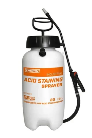 Trending Chapin 22240XP 2 Gal Xp Acid Staining Sprayer