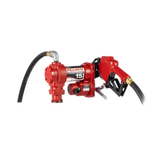 Limited Time Fill-Rite FR1210HA 15 Gpm 12V Dc Pump Kit With Auto Nozzle