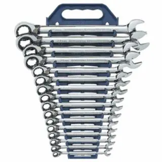 Final Sale Gearwrench 9620N 12Pc Reversible Comb Ratcheting Metr Non Capstop (1 ST)