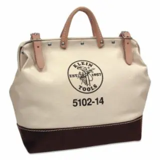 Get Yours Klein Tools 5102-14 Canvas Tool Bag, 14-Inch