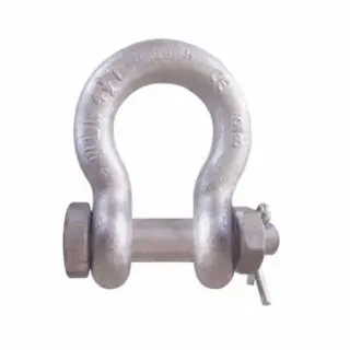 Cheap Cm Columbus Mckinnon M858AG 2" Alloy Steel Anchor Shackle Bolt Nut &