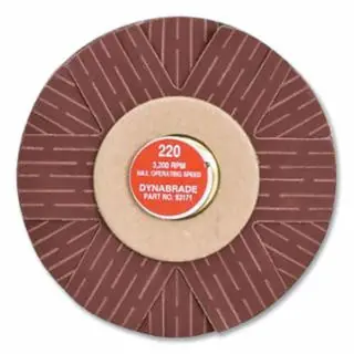 Brand New Dynabrade 93171 4" (102 mm ) Dia. 220Gr A/O Spindle-Mnt Sand Star