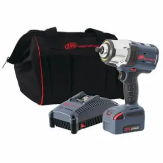 Final Sale INGERSOLL RAND POWER TOOLS/HOISTS/AIR MOTORS 1/2" 20V IMPACT KIT 1 BATTERY