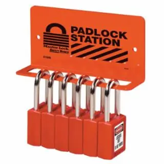 Master Lock S1506 Six Padlock Wall Bracket Limited Time