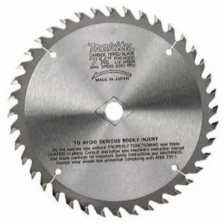 Makita 721107-6A 4-3/8" Carbide Tip Saw Blade Direct From Factory