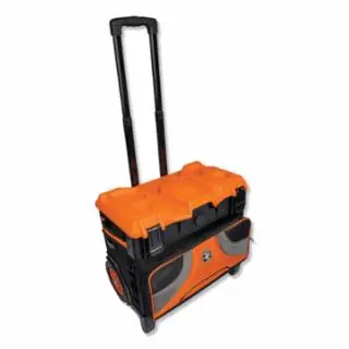 Markdown Klein Tools 55473RTB Tradesman Pro Tool Master Rolling Tool Bag, 19 Pockets, 22-Inch