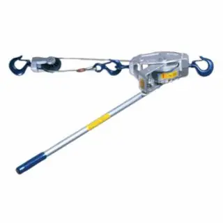 Grab Now Lug-All 310-R-SH 1-1/2Ton Cable Winch-Hoist W/Latch Hook-Small