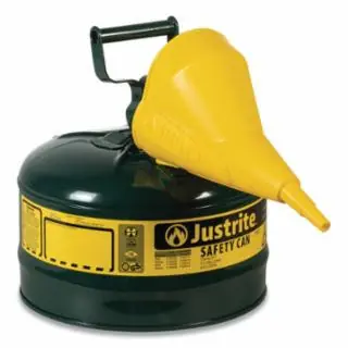 Justrite 7125410 Can Safety W/Fnl T1 2.5Ggrn Popular