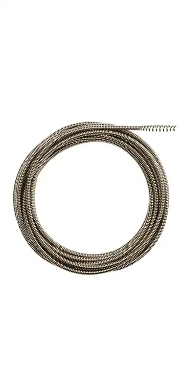 Milwaukee Tool 48-53-2563 1/4" x 25‘ Inner Core Bulb Head Cable w/ RUST GUARD Plating Top Rated