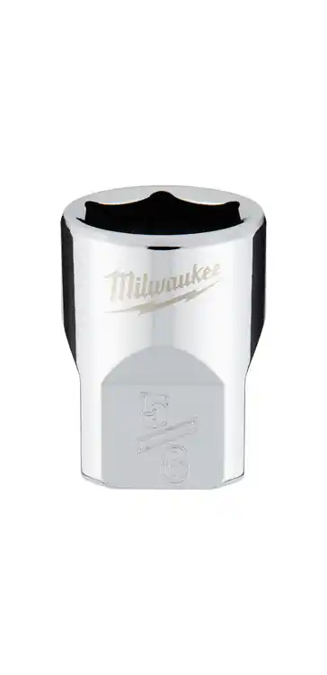 Milwaukee Tool 45-34-9066 3/8" Drive 5/8" SAE Socket with FOUR FLAT Sides New Arrival