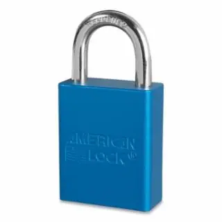 American Lock A1105KAW6000BLU Blue Andzd Al Safety Padlock 1In Shackle Ka Latest