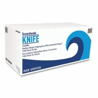 Boardwalk Foodservice BWKKNIFEIW Knife Wrpd Pp Mw Wh Ca/1000 (1 CA) Save Now