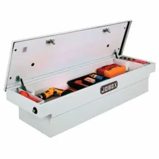 Direct From Factory Crescent Jobox PSC1457000 Delta Pro Steel Single Lid X-Wide Crossover Full