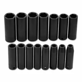 Proto J74214 Set Skt Impact 1/2Drive 15P (1 SET) Authentic