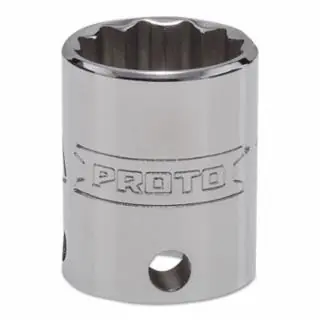 Crafted Proto J5218M-TT Skt 3/8 Drive 18 mm 12 Pt-Teth