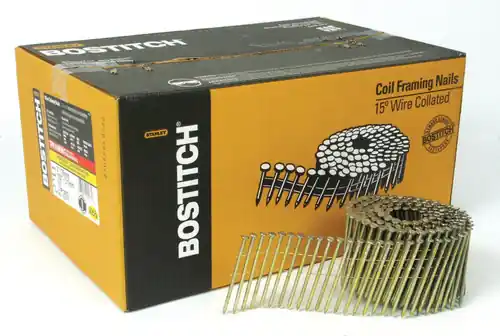 Trusted Brand Bostitch C10P120DG Nail Coil 120 Plain 3"Galv. 2700 Per Box (1 BX)