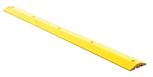 Fan Favorite Checkers SB9S-SY Plastic Speed Bump9‘ Standard108"X2"X10"Yelw