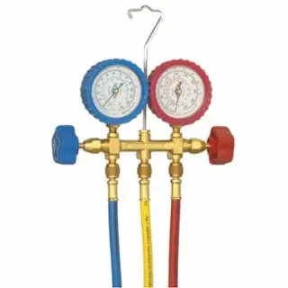 Imperial Tool 496-C 2 Valve Manifold W/Gauges & Charging Price Drop