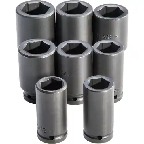 Proto J73102 Proto 3/4" Drive 8 Pc Deep Imp Socket St - 6 Pt (1 ST) Cheap