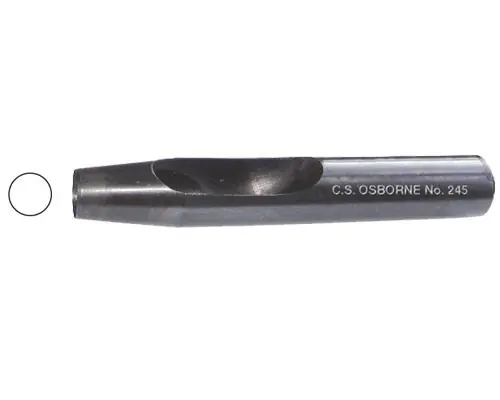 C.S. Osborne 245-10 51482 17/64" Size 10 Belt Punch Free Returns