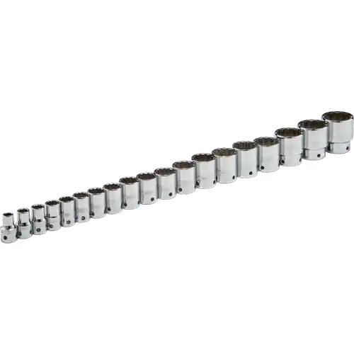 Flash Sale Proto J54113-TT Set Skt 1/2Drive 19Pc 12Pt-Teth