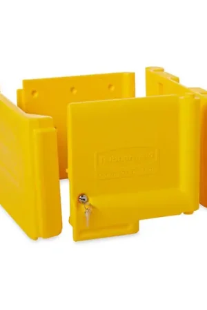 Genuine Rubbermaid Commercial FG618100YEL Locking Cabinet