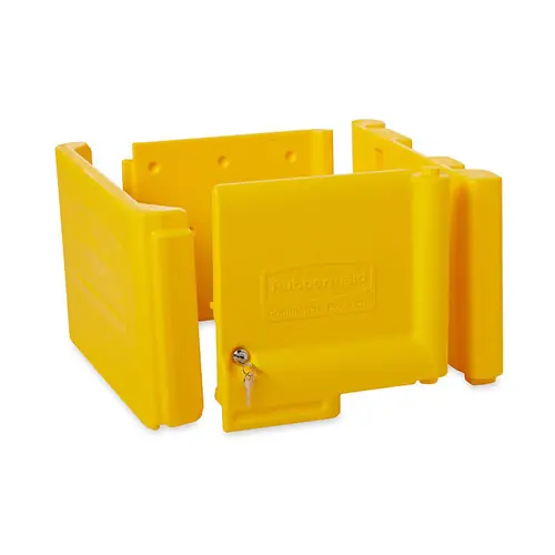 Genuine Rubbermaid Commercial FG618100YEL Locking Cabinet