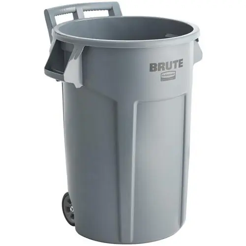 Same Day Shipping Rubbermaid Commercial 2131929 Brute 44G Wheeled Container (Gray)