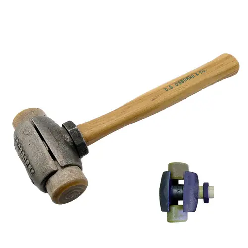 C.S. Osborne 395-3R 3Lbs Rawhide Hammer Withexchangeabl Popular