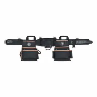 Trending Klein Tools 55428 Tradesman Pro Electrician‘s Tool Belt, Large