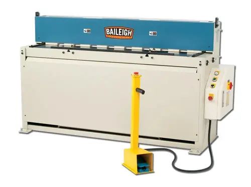 BAILEIGH BA9-1007176 Sh-6014; 220V 3Phase Hydraulic Powered Shear. 60 in Length 14 Gauge Mild Steel Capacity Hot Deal