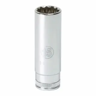 Best Seller Gearwrench 80138 1/4" Drive 6 Point Deep Metric Socket 4 mm