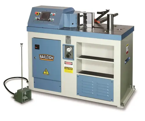 Best Seller BAILEIGH BA9-1004703 HPb-45Nc; 220V 3Phase 45 Ton Horizontal Press Brake With Nc Controller. 36 in Working Table Height