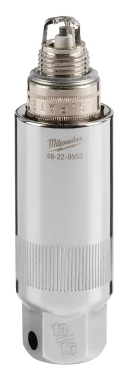 Place Order Milwaukee Tool 48-22-9553 3/8" Drive 13/16" Spark Plug Socket