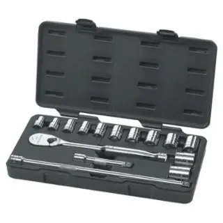 Gearwrench 80706 15Pc 1/2" Drive Sae Skt Set (1 ST) Brand New