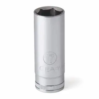 Clearance Gearwrench 80399 3/8" Drive 6 Point Deep Metric Socket 17 mm