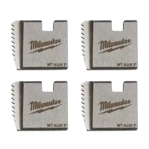 Milwaukee Tool 48-36-1106 2" Alloy NPT Portable Pipe Threading Dies Markdown