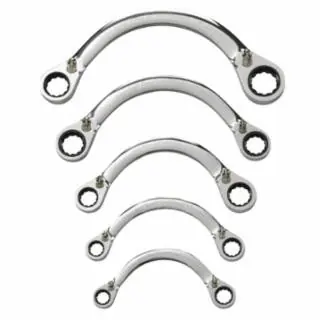 Holiday Sale Gearwrench 9850 5Pc Metric Half Moon Ratcheting Wr Set