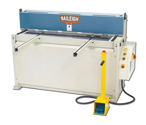 BAILEIGH BA9-1007100 Sh-5210; 220V 1Phase Hydraulic Powered Shear. 52 in Length 10 Gauge Mild Steel Capacity Flash Sale