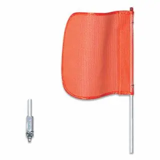 Checkers FS5-O Warning Whip5‘12" Orangeflagplainhex Base Fresh Stock
