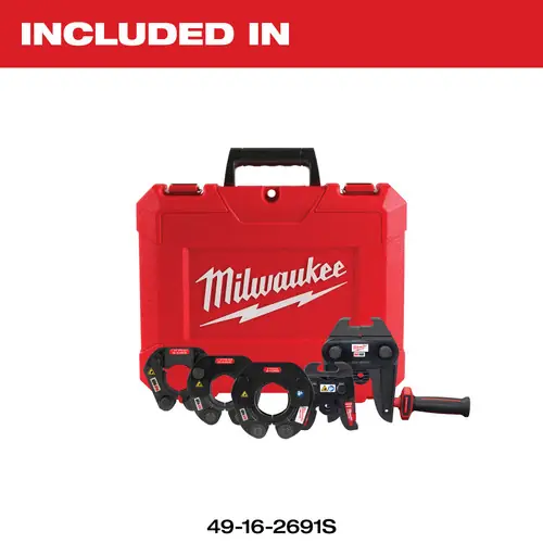 Sale Milwaukee Tool 49-16-2691S 1-1/4"-2" IPS-IA Press Ring Kit for M18 FORCE LOGIC Long Throw Press Tool